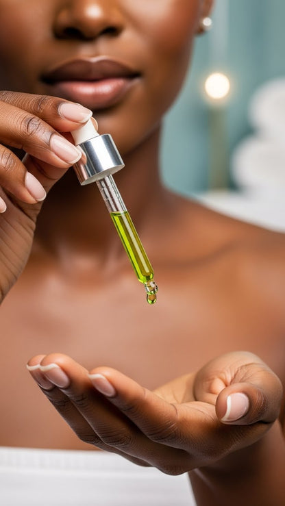 Hemp Glow Oil – Nourishing Green Oil Elixir