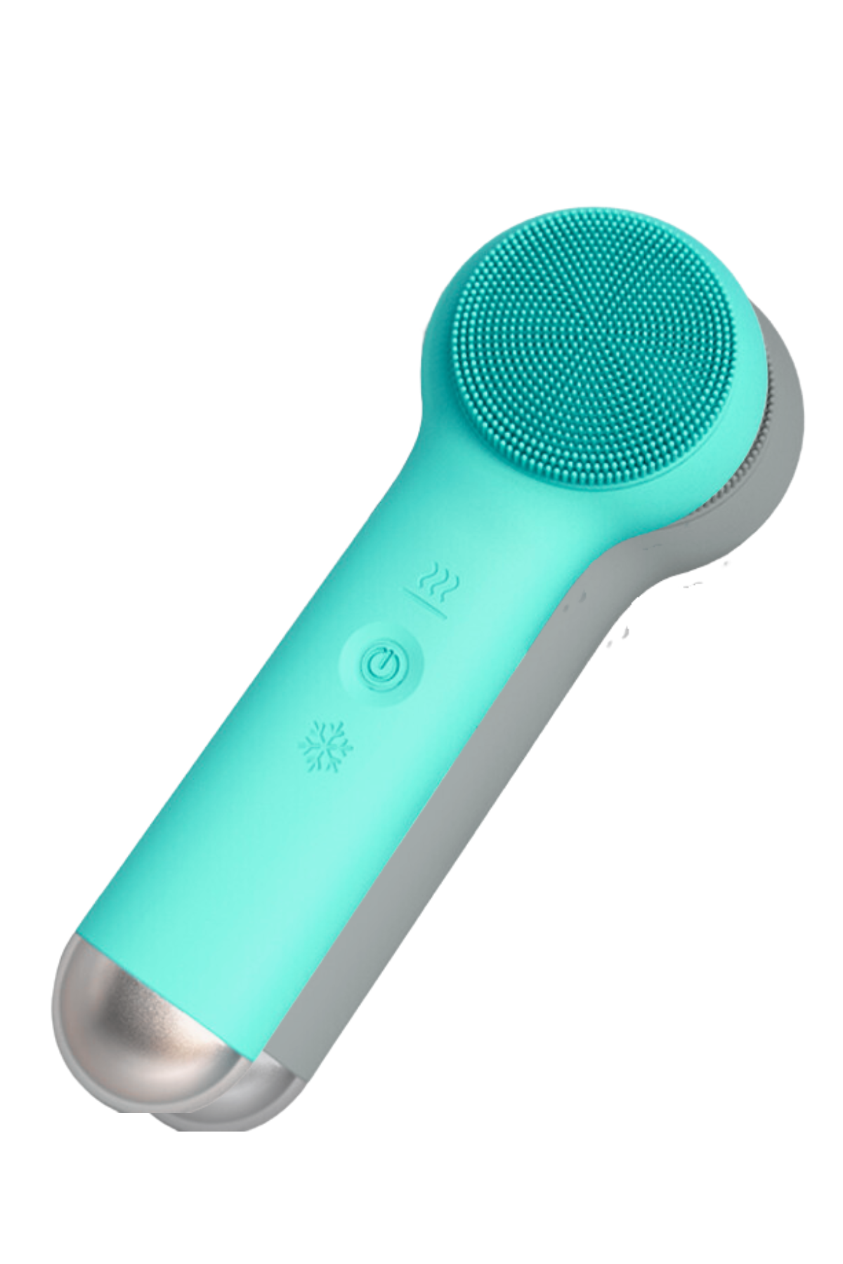 Silicone Facial Cleansing Brush w/ Hot & Cold Wand