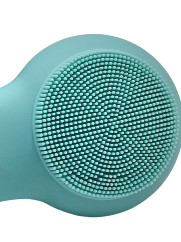 Silicone Facial Cleansing Brush w/ Hot & Cold Wand